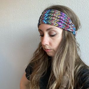 Multi Color Wide Stretchy Headband